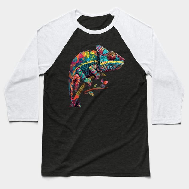 Chameleon Baseball T-Shirt by JH Mart